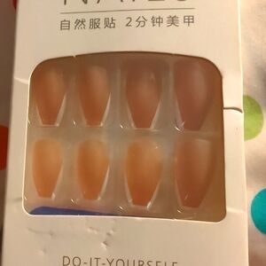 French tips nails manicure